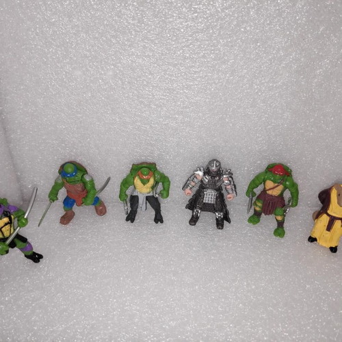 TMNT Master Splinter & Shredder collectible figure set like new
