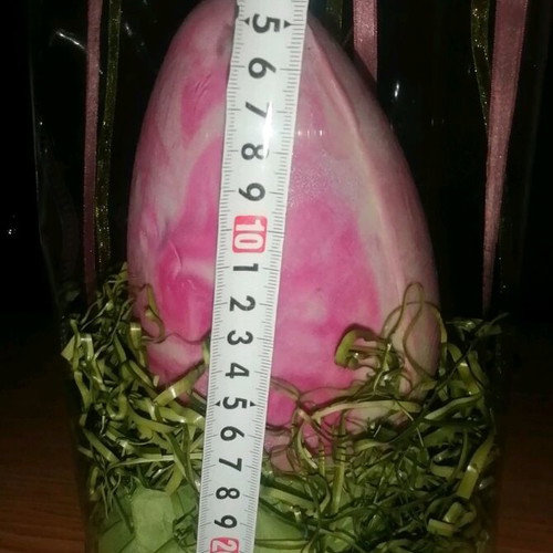 Large handmade chocolate egg new