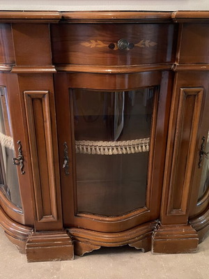 Classic Baroque Sideboard Console with Marquetry used
