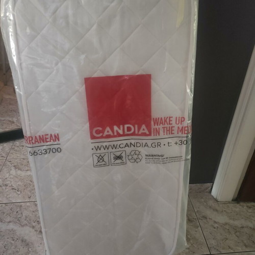 Candia Strom classic orthopedic baby mattress new 60x120