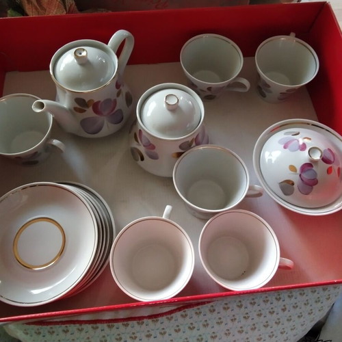 Vintage porcelain tea set