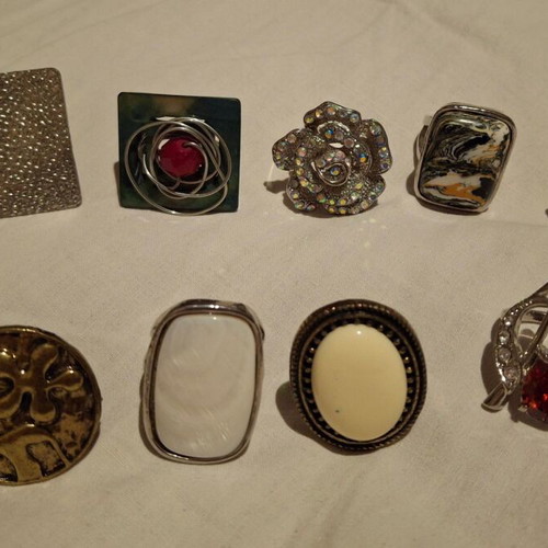 Ring set of 16 pieces new