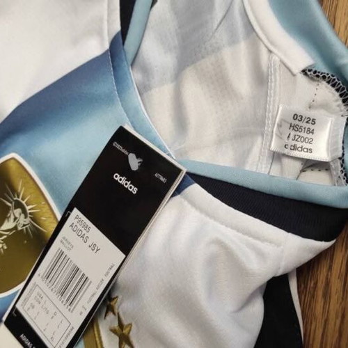 Argentina National Team Long Sleeve Jersey 2026 World Cup Adidas