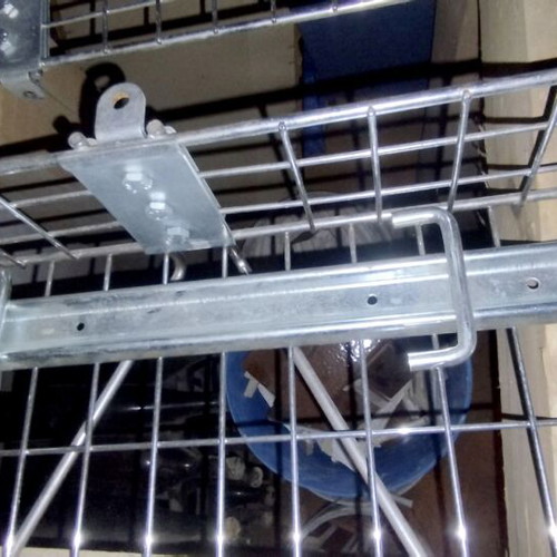 Rotating metal kitchen cabinet baskets, set of 2