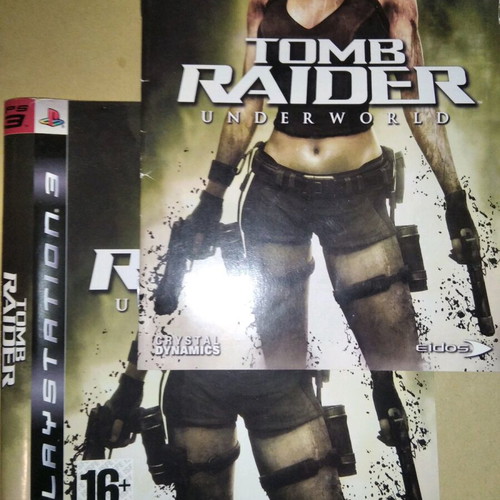 Tomb Raider Underworld PS3 used without disc and case