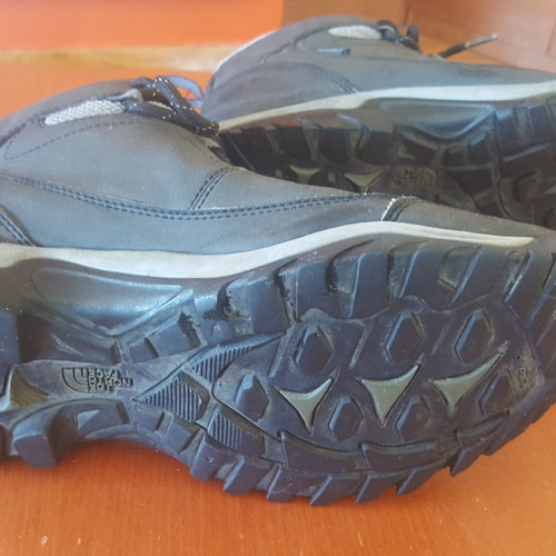 The North Face boots used, Heet Seeker Hydro, gray, size 45