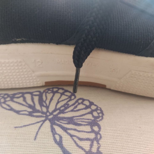 Sabino canvas shoe new, kids size 31, blue