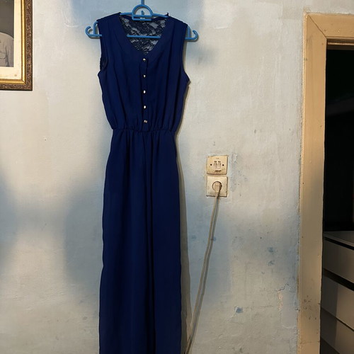 Jumpsuit blue size M like new
