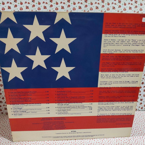 Pete Stanley & Roger Knowles Banjo Bounce vinyl record used, country