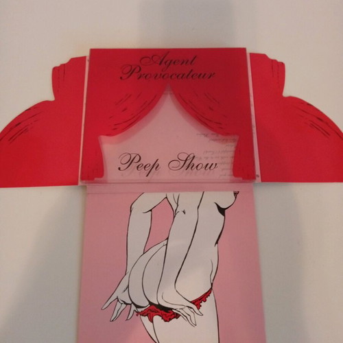 Agent Provocateur – Peep Show CD, released by luxury lingerie brand Agent Provocateur