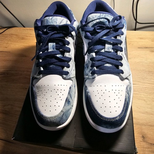 Jordan 1 Low Washed Denim New