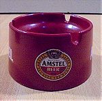  Amstel μπίρα παλιό διαφημιστικό πλαστικό τασάκι