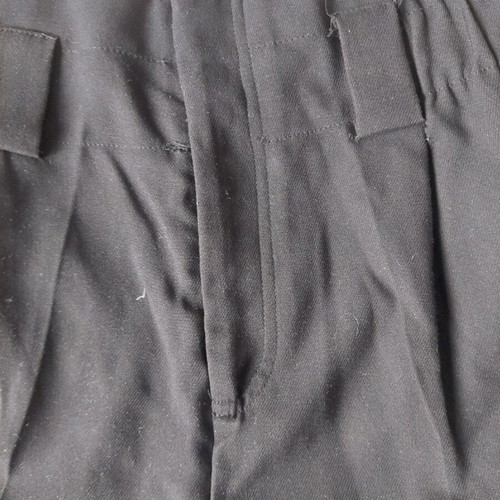 Stradivarius fabric shorts size M black like new
