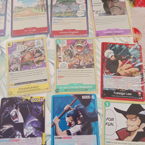 One Piece Panini cards