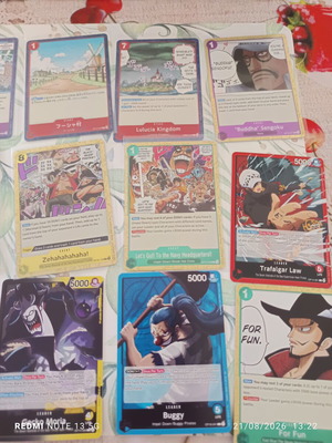 One Piece Panini cards