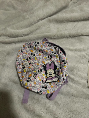 Minnie small bag Zara like new, purple backpack