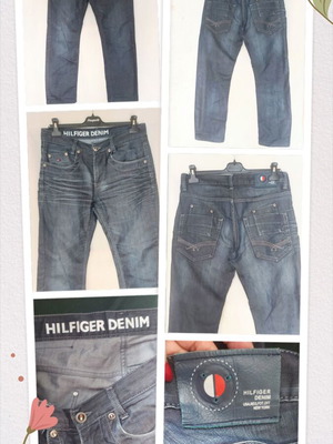 Tommy Hilfiger Hilfiger Denim ανδρικό τζιν σε vintage μπλε, μέγεθος M/L