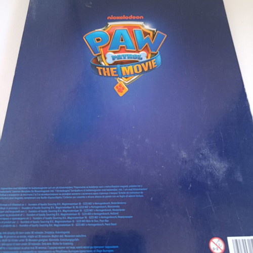 Paw Patrol album with magnets Lidl, like new, complete