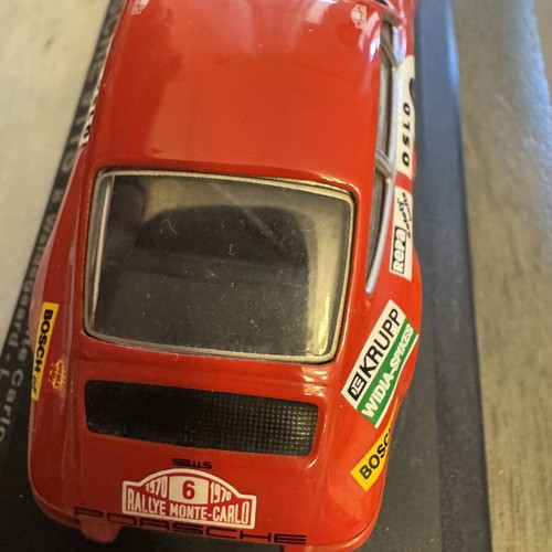 BMW and Porsche 911S Rally de Monte Carlo 1979 miniatures, like new, pack of 15