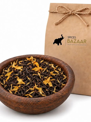 Spices Bazaar μαύρο τσάι με καλέντουλα, 100 γρ.