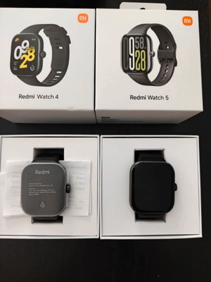 Redmi Watch 4 and 5 set used, 20 days battery life