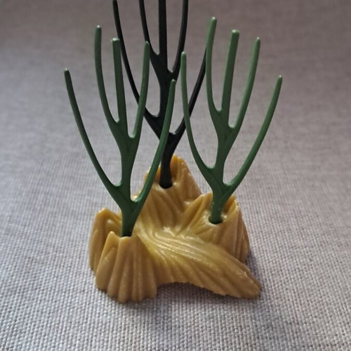 Playmobil riverbank with reeds, ochre