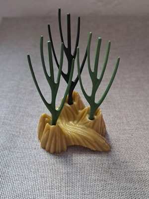 Playmobil riverbank with reeds, ochre