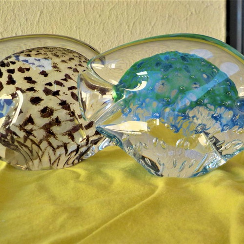 Marcolin crystal fish handmade, Swedish