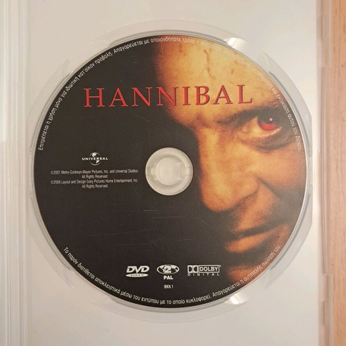Hannibal DVD like new