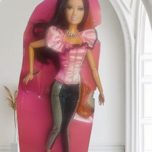 Barbie Fashionistas Raquelle 2011 like new, collectible doll