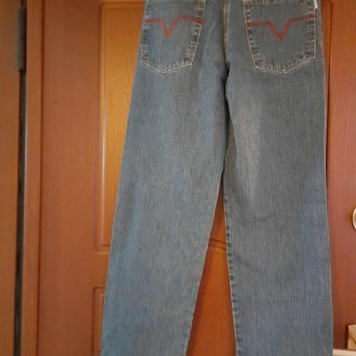Children's new jeans with belt size 14