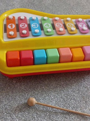 Metallophone with piano new children's musical instrument