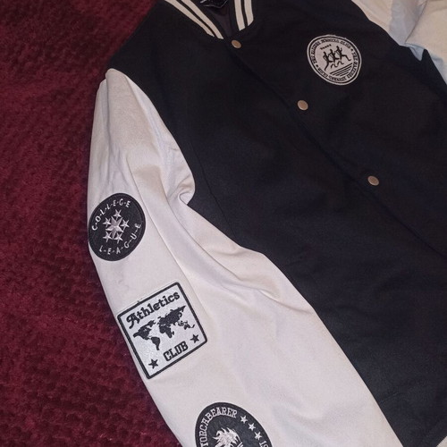 Design two-tone jacket new, size L