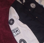 Design two-tone jacket new, size L