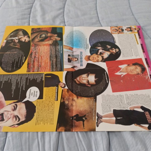 Afisorama giant poster Robbie Williams like new, early 00s collectible