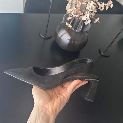 Zara Ballet Flats New Black Pointed Toe Size 38