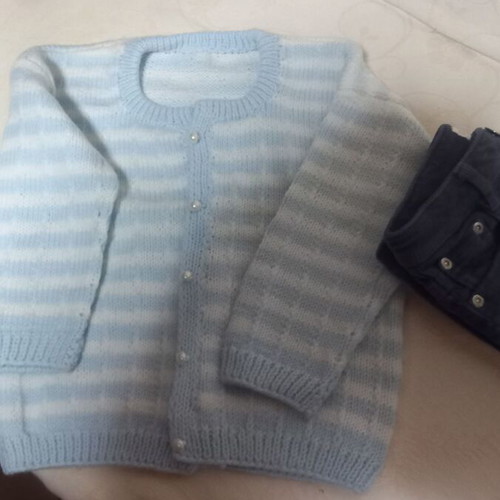 Zaketaki blue handmade for 4-5 years new