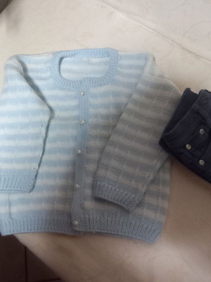 Zaketaki blue handmade for 4-5 years new