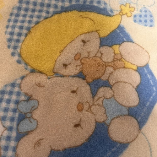 Children's blanket used, 1 meter by 1.25
