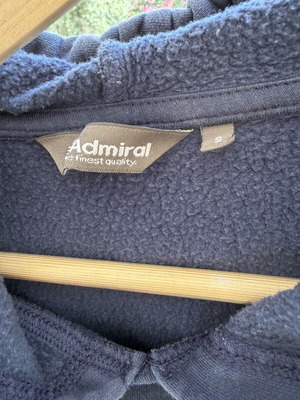 Admiral hoodie size S like new, navy blue and black