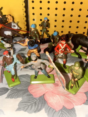 Britains details used, pack of 15 plus 7 for parts