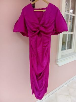 Boohoo women's satin dress new, size small