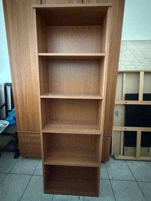 IKEA βιβλιοθήκη 5 ραφιών σε καφέ