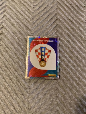 Panini sticker Croatia emblem new