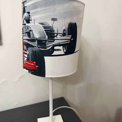 Children's table lamp with Formula 1 design like new