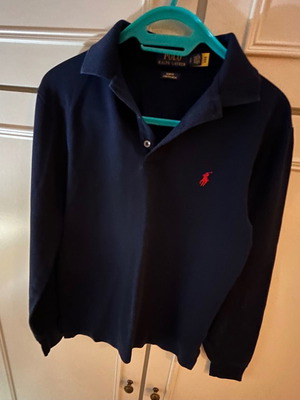 RALPH LAUREN POLO, Ανδρική μπλούζα,  SLIM FIT STRETCH MESH S/P, μπλέ σκούρο.