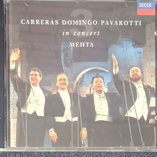 Carreras Domingo Pavarotti CD used, classical music