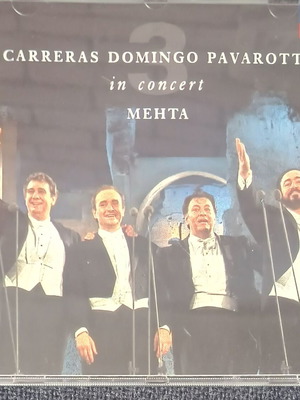 Carreras Domingo Pavarotti CD used, classical music