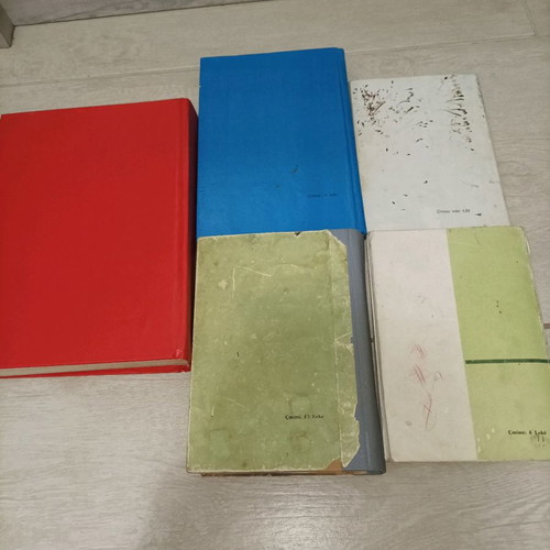 Set of Albanian agricultural books used