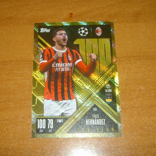 Κάρτα Theo Hernandez Topps Match Attax Extra καινούργια
